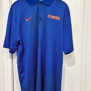 Nike Florida Gators Striped Polo Shirt